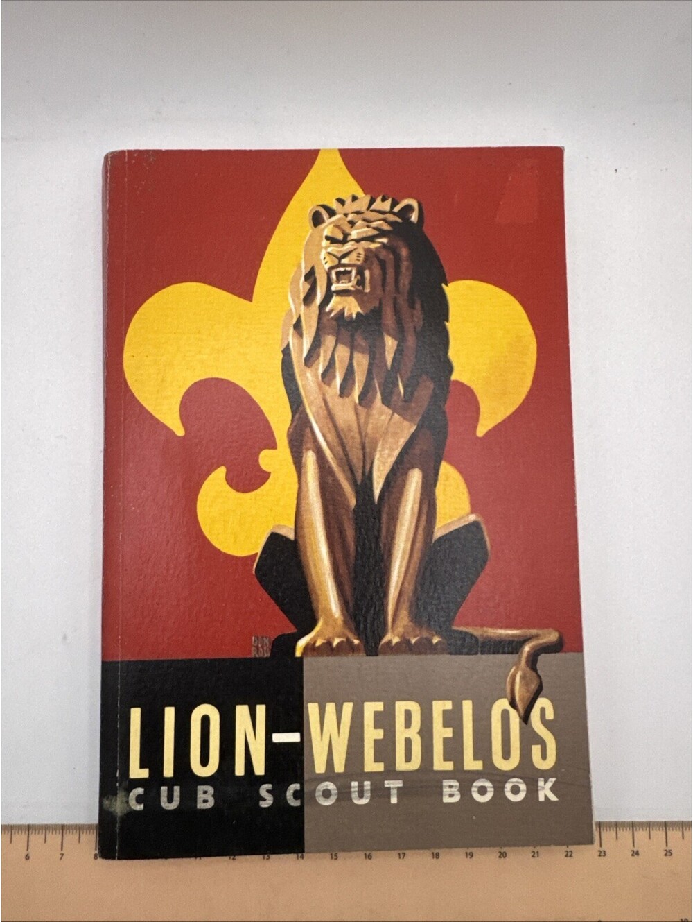 Vtg 1962 LION-WEBELOS CUB SCOUT BOOK BOY SCOUTS AMERICA HANDBOOK